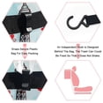thumbnail image 3 of Eiffel Tower Foldable Car Garbage Can with Lid, Leak-Proof, Hanging Storage Bag - Trash Can for Car, Mini Trash Can, 3 of 6