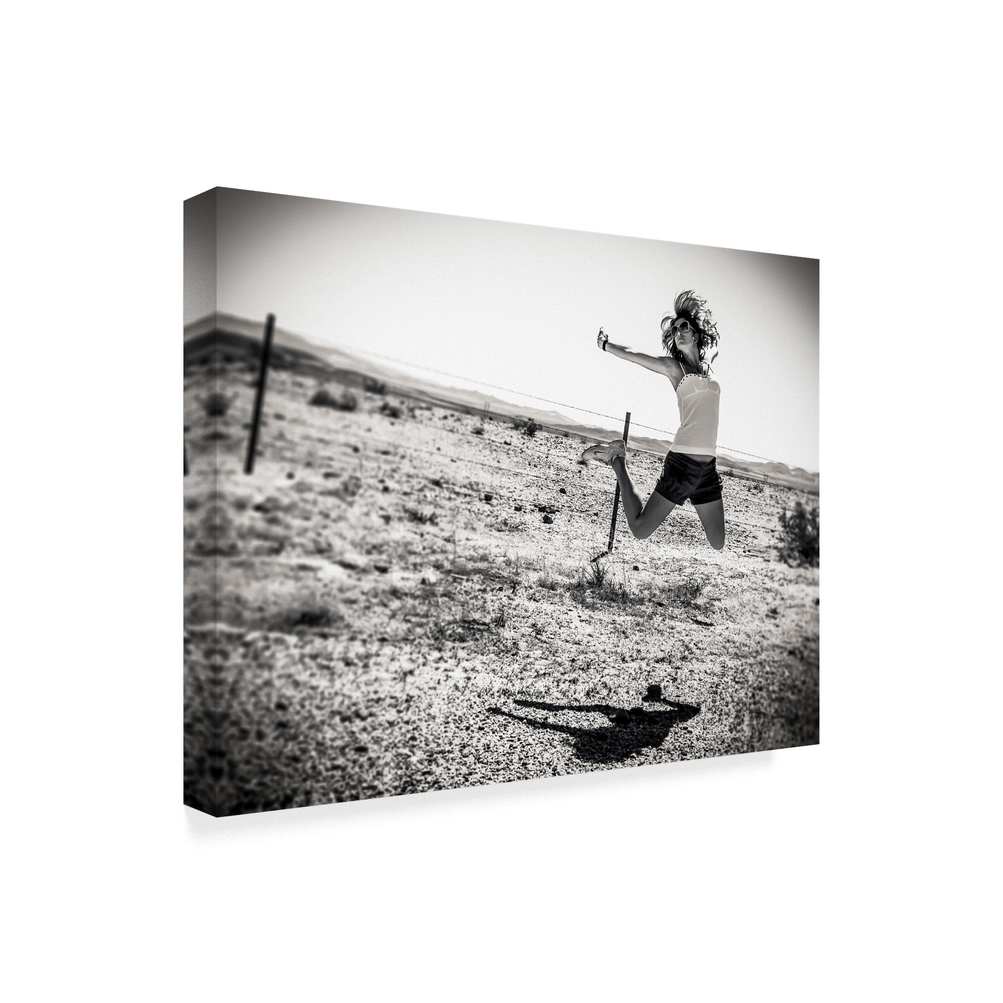 Trademark Fine Art 'Music Over The Desert' Canvas Art by Giuseppe Torre