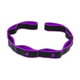 thumbnail image 2 of Banda elástica de 8 segmentos para , ejercicios para mejorar flexibilidad corporal, herramienta de fitness, banda de resistencia para gimnasio violeta, 2 of 8