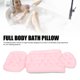 thumbnail image 5 of Almohada de Baño de Cuerpo Complete, Codín LARGO para Bañera, Almohadas de Baña para Bañera con Ventosa para Soporte de Cabeza, Cúello y Hombros, Cajín para Bañera, 5 of 7