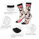 thumbnail image 4 of Balery Pink Cheetah Art Calcetas Largas con Estampado para Hombre y Mujer – Suaves y Transpirables, Talla Única (US 5-11), 4 of 6