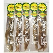 RastAfri Pre-Stretched Silky Braiding Hair (5 Single Packs, #27)