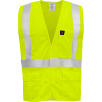 Ironwear 1284 Class 2 Flame-Retardant Safety Vest w/ 2” Reflective Tape