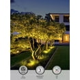 thumbnail image 4 of 12 Pack LED Aluminum Landscape Well Light In Ground Outdoor, 3000K Warm White, IP67 Waterproof, 4 of 6