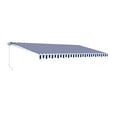 thumbnail image 4 of ALEKO 10' x 8' Motorized Retractable Patio Awning, Blue and White Striped Color, 4 of 6