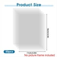 thumbnail image 4 of 50 Hojas de Acetato Transparentes, Plástico Resistente Al , 4,3 X 6,3 Pulgadas, Plantilla de Plástico Mylar en, 4 of 5
