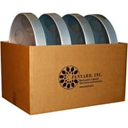 Panyard Jumbie Jam Educator's Steel Drum 4-Pack with Table Top Stands Silver