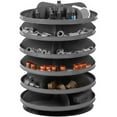 thumbnail image 1 of Durham 1106-95 17 in. No. 95 Rotabin Storage 6 Revolving Shelves, Gray, 1 of 1