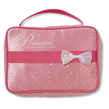 UPC: 9780310721154 | Princess Bible Cover for Girls Zippered with Handle Canvas Pink Medium (Other)