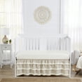 thumbnail image 2 of Boho Fringe Linen 3-Tiered Dust Ruffle Crib Skirt by Sweet Jojo Designs, 2 of 2