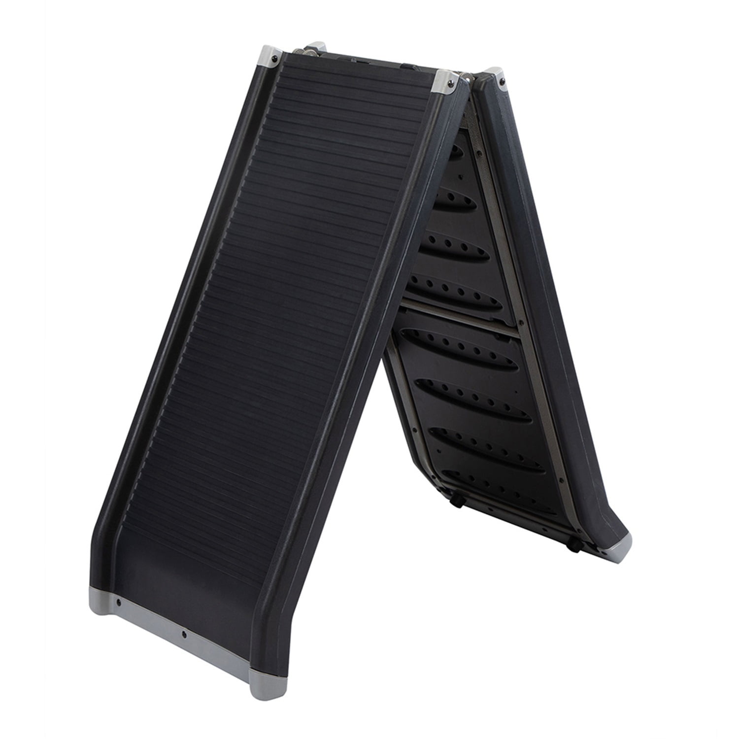 Pefilos Portable Pet Ramp for Car Foldable Pet Ramp for Bed, Pet Ramp for Large Dogs for Bed with Siderails, Easy Storage, Black Pefilos Portable Pet Ramp for Car Foldable Pet Ramp for Bed, Pet Ramp for Large Dogs for Bed with Siderails, Easy Storage, Black