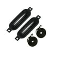 thumbnail image 2 of ZLight 2x Boat Fenders 6mm x 1.5M Collision PVC Anti Ropes for Docking Pontoon Black G0 Black Rope Rope 6x1.5m, 2 of 6
