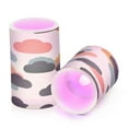 thumbnail image 7 of Yayeee Flameless Candles with Remote Flickering Battery Operated Multi Color Changing, Simple Clouds, 7 of 7