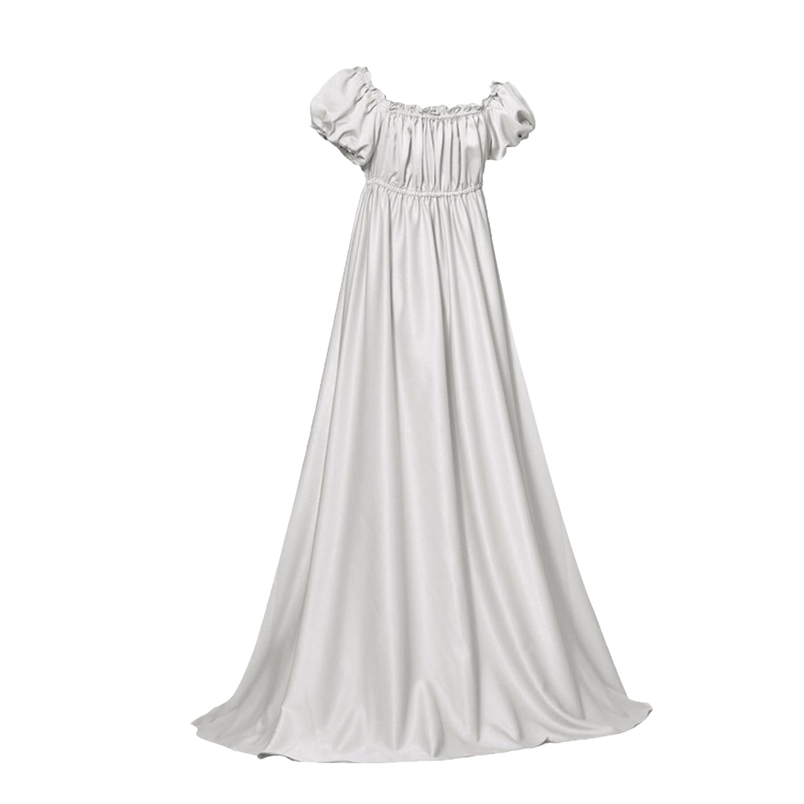 2025 Summer Corset Dress Halloween Renaissance Costume Ruffled Sleeve Flowy Long Sundress Boho Trendy Maxi Dresses