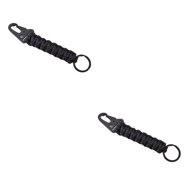 Llavero Paracord Riwesomey para exteriores 7 hebras 242 libras cordón de emergencia
