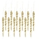 thumbnail image 4 of 12 piezas de decoración navideña: carámbanos colgantes de simulación transparentes., 4 of 7