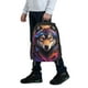 thumbnail image 5 of Balery Colorful Wolf Head Mochila para hombre y mujer - Tela Oxford 600D resistente - Gran capacidad, resistente al agua, ideal para la escuela, viajes y senderismo, 5 of 6