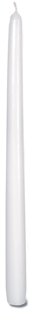 Darice Unscented Taper Candles 12/" 2//Pkg-Ivory
