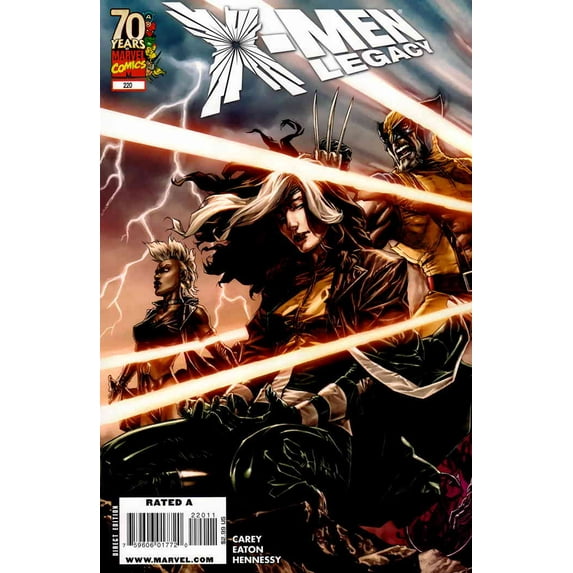 X-Men: Legacy #220 VF ; Marvel Comic Book