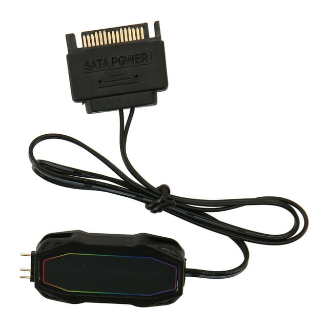 ARGB Controller, Stable Y Adapter Cable ABS 5V 3Pin Mini ARGB PC Fans Controller For Computer Chassis