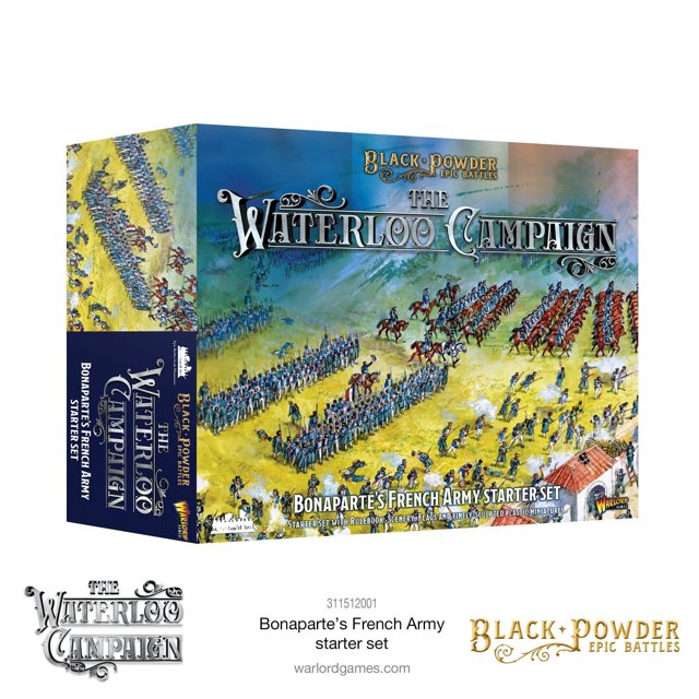 Black Powder Epic Battles: Waterloo - French Starter Set New