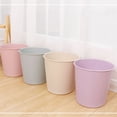 thumbnail image 4 of Advancent Cubo de basura de 3 piezas Bote de basura ligero Cesta de baño Dormitorio Salón Escritorio púrpura claro / l Type2 NO2, 4 of 6