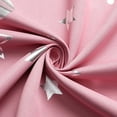 thumbnail image 6 of Gumesh Star Print Blackout Curtains, Dreamy Galaxy Window Panel for Bedroom Living Room - 52x63in,Pink, 6 of 7