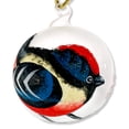 thumbnail image 5 of Hand Painted Bird Ornaments – Austrian Glass Hanging Art, Set of 3, 5 of 8