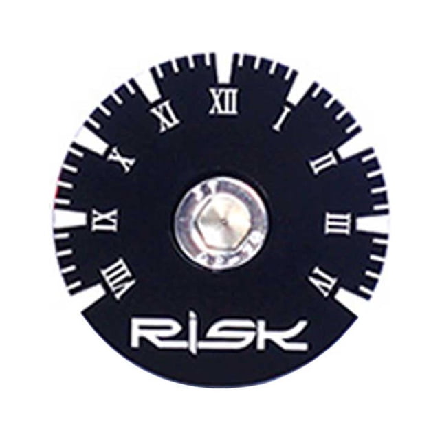 Soidarity RISK Road Bike Professional Headset Cover Impermeable Atractivo Resistente al desgaste 28.6mm Front Fork Ciclismo Auriculares Accesorios Ciclismo Negro Reloj Soidarity OD026054-10