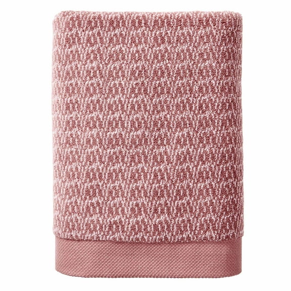 Better Homes & Gardens Signature Soft Cotton Mélange Bath Towel, Old Rose