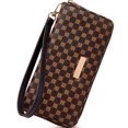thumbnail image 2 of Cartera Shendy Vendy Monedero Larga De Cuero Lujo Dama Billetera Elegante, 2 of 5