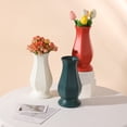 thumbnail image 3 of Nordic Creative Simple Plastic Vase Home Living Room Decoration Dried Flower Flower-arrangement Drop-resistant Plastic Vase, 3 of 6