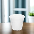 thumbnail image 6 of MERRYHAPY 12-Pack White Plastic Flower Pots with Drainage Holes, Ideal for Orchids, Indoor and Outdoor Plant Containers, 6 of 8