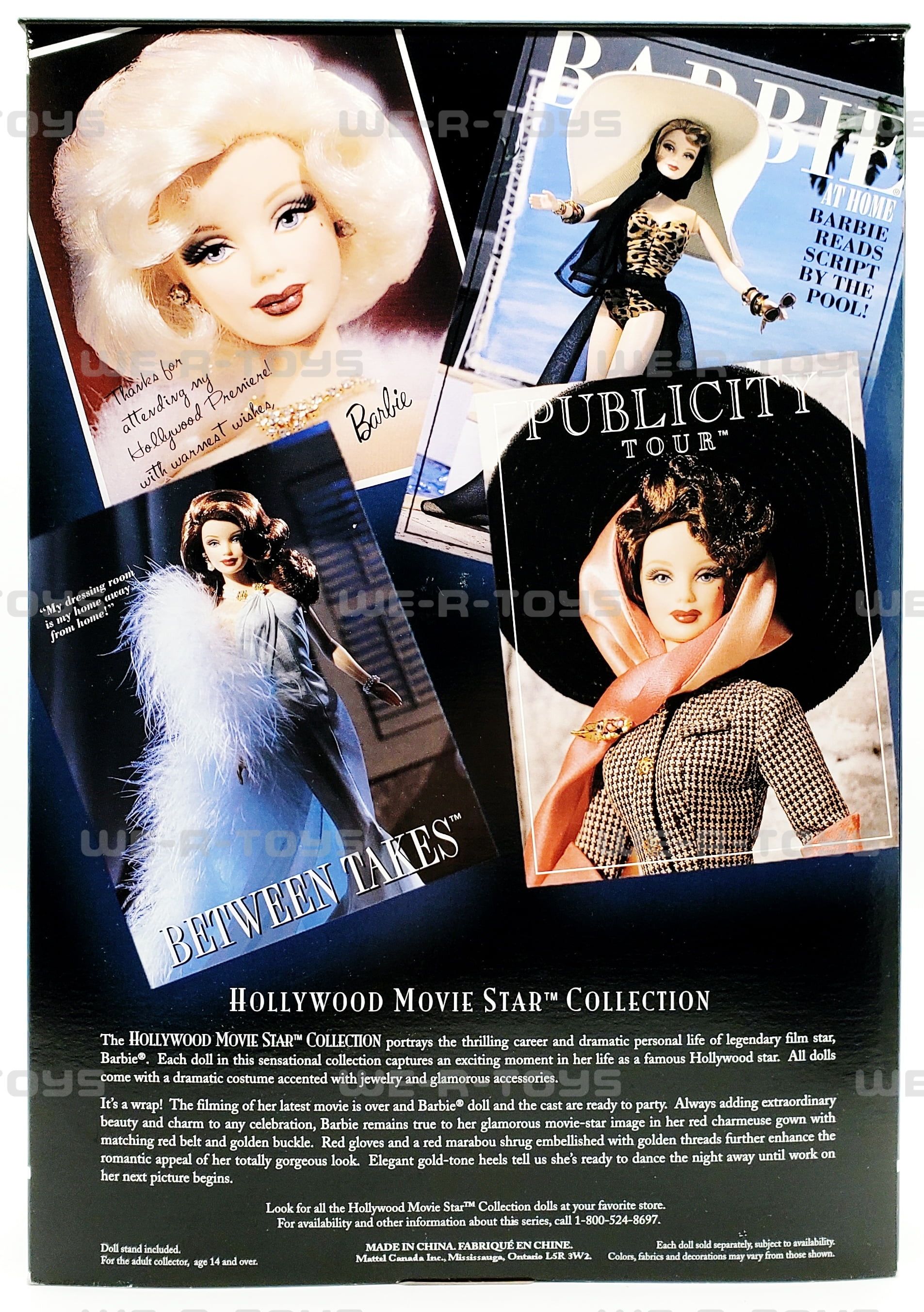 Mattel Hollywood Movie Star Barbie Doll, Fashion Toy, Cast Mattel Hollywood Movie Star Barbie Doll, Fashion Toy, Cast