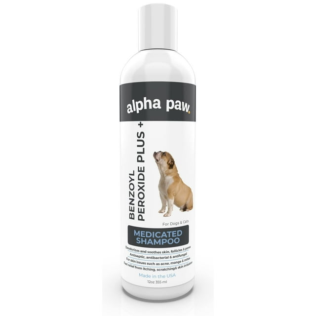 Smiling Paws Pets Itch Relief Shampoo for Pets Contains Benzoyl
