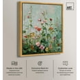 thumbnail image 2 of String of Colors I Canvas Western Floral Art by Art Remedy, Gold Frame, 24 x 30, 2 of 7