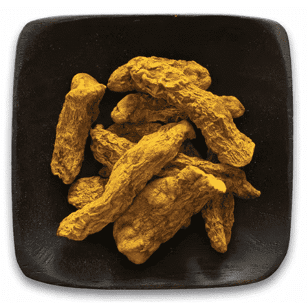 Frontier Co-Op Organic Turmeric Root - Whole -- 1 lb Pack of 3