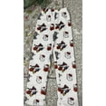 thumbnail image 2 of HelloKitty Anime Pajamas Pants Women Cartoon Family Christmas Halloween Pajama Pants Kawaii Flannel Pajama Pants Black and Pink, 2 of 5