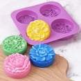 thumbnail image 5 of Flower Silicone Soap Molds, Homemade Soap Mold, Muffin, Pudding, Jelly, and Cheesecake(1Pcs), 5 of 5