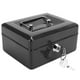 thumbnail image 3 of Caja de seguridad, mini caja de seguridad portátil de 6 pulgadas, caja de almacenamiento de dinero construida para profesionales, 3 of 8