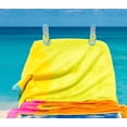 thumbnail image 3 of KOVOT Beach Towel Clips - Towel Holders for Beach Chairs, Patio or Pool Fence - Keeps Your Towel or Cloths from Blowing Away - Set of 2 Clips, Flip Flops, 3 of 3