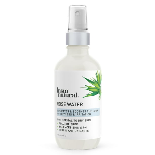 Instanatural Rose Water Alcohol Free Toner For Dry Sensitive Skin 4 Oz Walmart Com Walmart Com Instanatural Rose Water Alcohol Free Toner For Dry Sensitive Skin 4 Oz Walmart Com Walmart Com