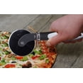 thumbnail image 4 of Cortador de pizza profesional con rueda, rebanador de pizza con cuchilla afilada de acero inoxidable y buen agarre para pizzas y pasteles de queso., 4 of 8