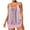 Pink B, variant on Ahuyic Womens Plus Size Swimsuit Sets,Casual Solid Color Bathing Suit Set,Womens's Plus Size Conservative Lace Stitching Suit Swimming Trunks Split Swimsuit Suit