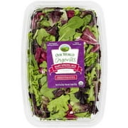 Our World Organics: Baby Green & Red Leaves Spring Mix, 11 oz
