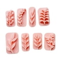 thumbnail image 3 of segolike 8 Pcs Tampons en Argile Polymère Faits à la Main Forme de Feuille de Portobel, 3 of 9