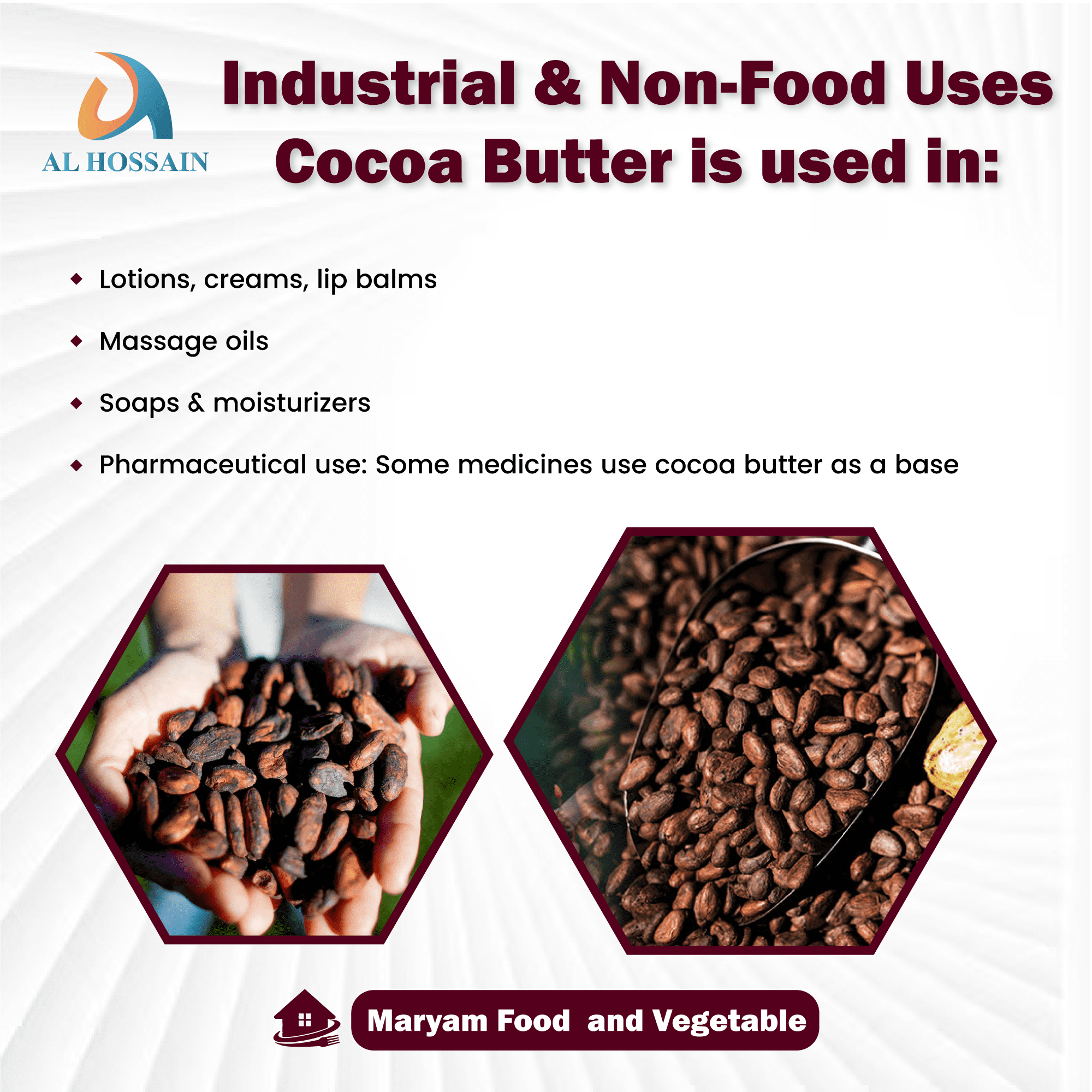 Al Hossain Natural Guatemalan Cocoa Beans – 11lb Bulk (176oz / 5kg) – Premium Whole Cocoa Beans for Chocolate, Coffee & Tea – Rich, Aromatic, Vegan & Gluten-Free