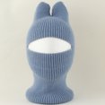 thumbnail image 2 of Face Mask for Sun Protection, Kids' Winter Warm Knit Mask and Ear Cover Cap, 2 of 5