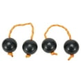 thumbnail image 1 of MYG 1 Paire d'Instruments Asalato African Shakers Hochet Rythme Percussion Bout de Doigt, 1 of 9