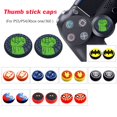 thumbnail image 3 of Hweilai 18 Pcs Capuchon de Joystick Analogique, Protection Antidérapante en Silicone pour Manettes de Jeu Sans Fil PS5/PS4/Xbox one/360/NS PRO (C), 3 of 5